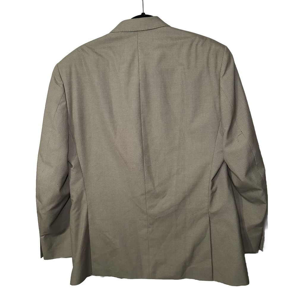 Sean John Men's Classic-Fit Brown/Tan Suit Separate Jacket-42R - Picture 2 of 8